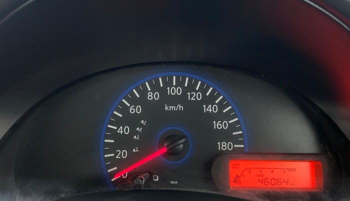 2017 Datsun Go T, Petrol, Manual, 46,059 km, Odometer Image