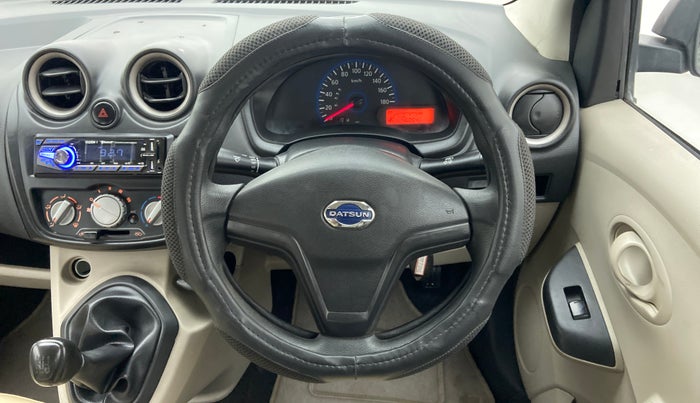 2017 Datsun Go T, Petrol, Manual, 46,059 km, Steering Wheel Close Up