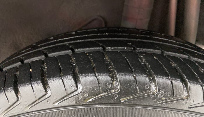 2017 Datsun Go T, Petrol, Manual, 46,059 km, Left Rear Tyre Tread