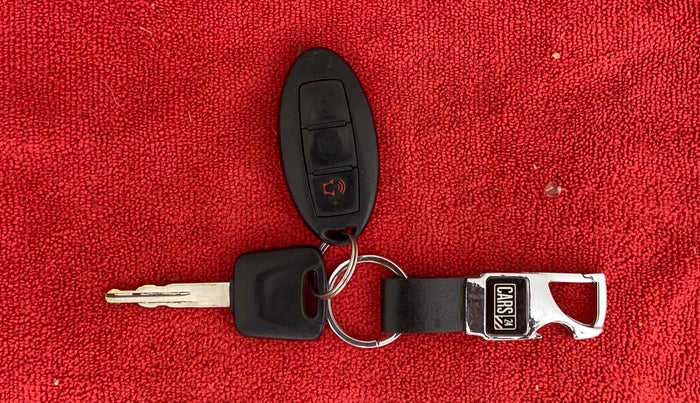 2017 Datsun Go T, Petrol, Manual, 46,059 km, Key Close Up