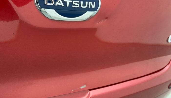 2017 Datsun Go T, Petrol, Manual, 46,059 km, Dicky (Boot door) - Minor scratches
