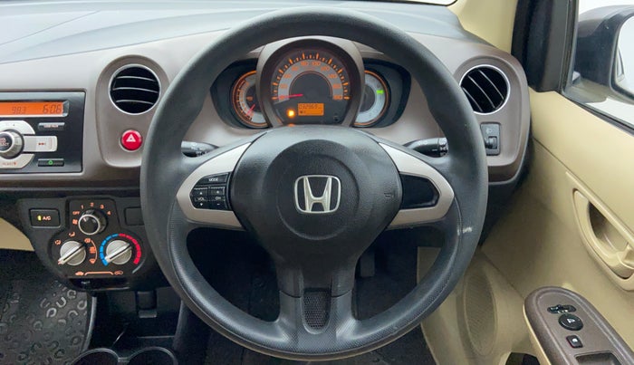 2013 Honda Brio 1.2 S MT I VTEC, Petrol, Manual, 33,133 km, Steering Wheel Close-up