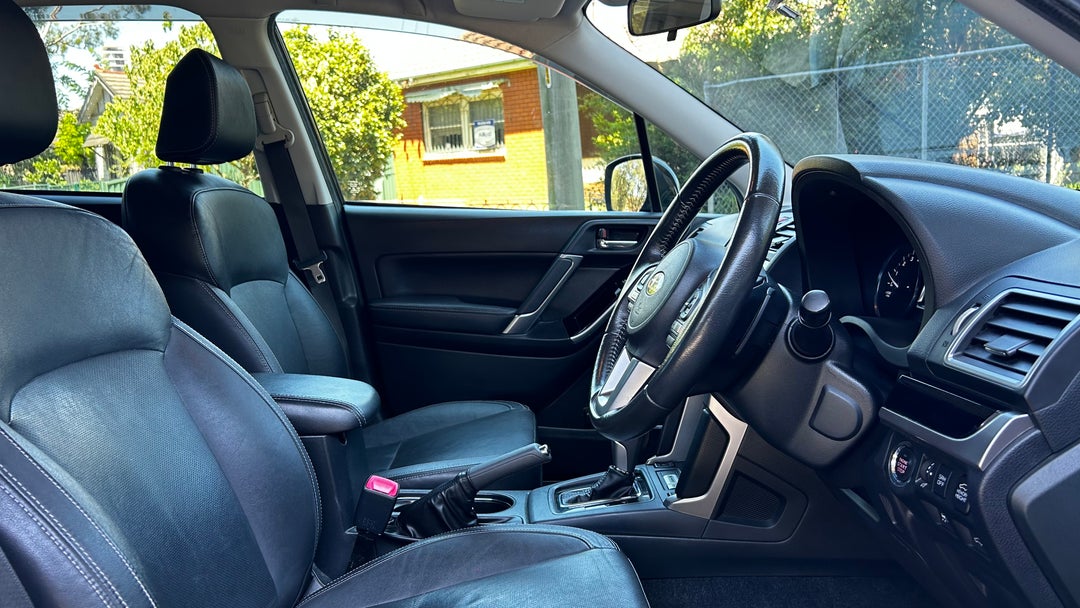 Right Side Front Door Cabin View