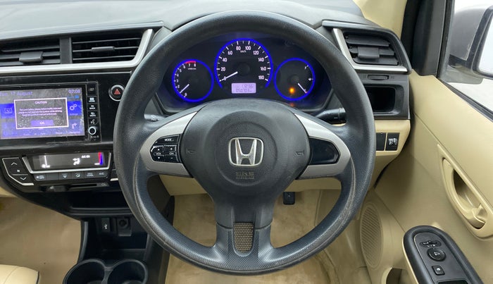 2017 Honda Amaze 1.2 S (O) MT I VTEC, Petrol, Manual, 51,089 km, Steering Wheel Close Up