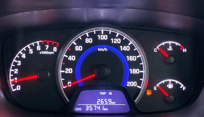 2017 Hyundai Grand i10 ASTA 1.2 KAPPA VTVT, Petrol, Manual, 35,740 km, Odometer Image