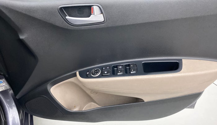 2017 Hyundai Grand i10 ASTA 1.2 KAPPA VTVT, Petrol, Manual, 35,740 km, Driver Side Door Panels Control