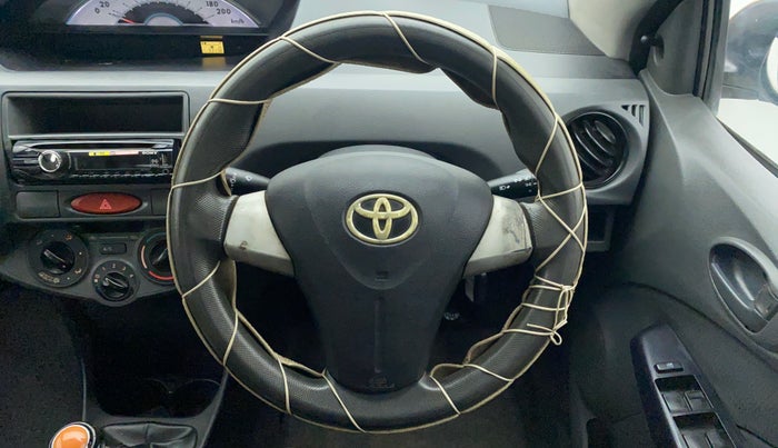 2012 Toyota Etios GD, Diesel, Manual, 93,534 km, Steering Wheel Close Up