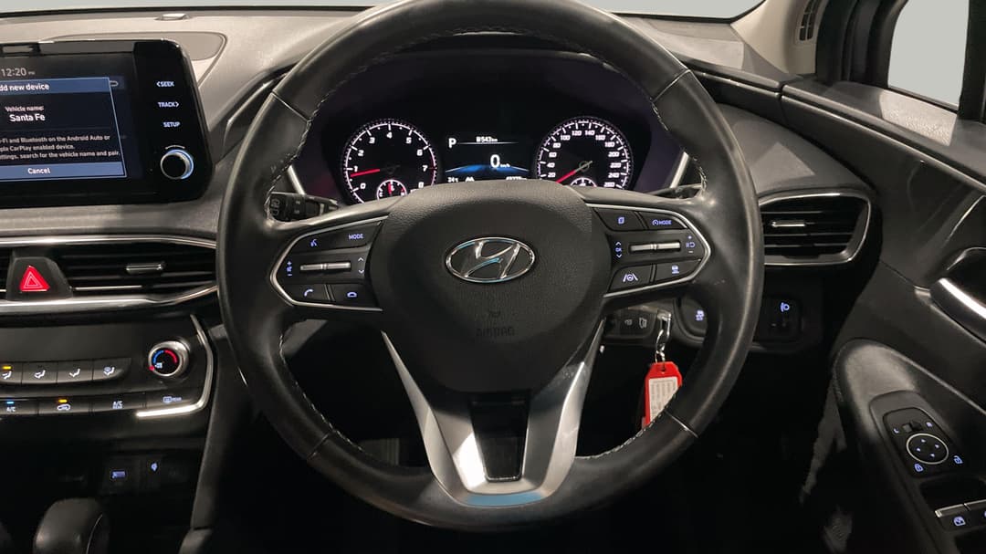 2023 Hyundai Santa Fe Mpi (2WD), Automatic, 49279 km, Steering Wheel Close-up