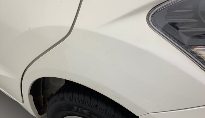 2014 Honda Brio S MT, Petrol, Manual, 23,624 km, Left quarter panel - Minor scratches