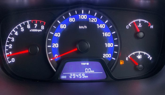2016 Hyundai Xcent S 1.2, Petrol, Manual, 29,568 km, Odometer Image