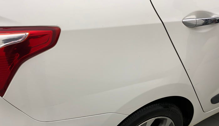 2018 Hyundai Xcent SX 1.2 (O), Petrol, Manual, 12,880 km, Right quarter panel - Minor scratches