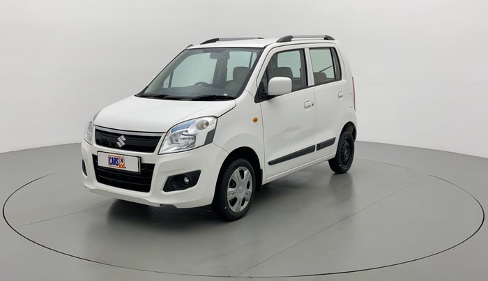 2018 Maruti Wagon R 1.0 VXI AMT, Petrol, Automatic, 14,995 km, Left Front Diagonal