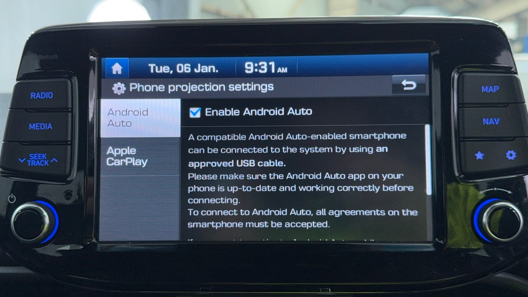 Android/Apple Car Play
