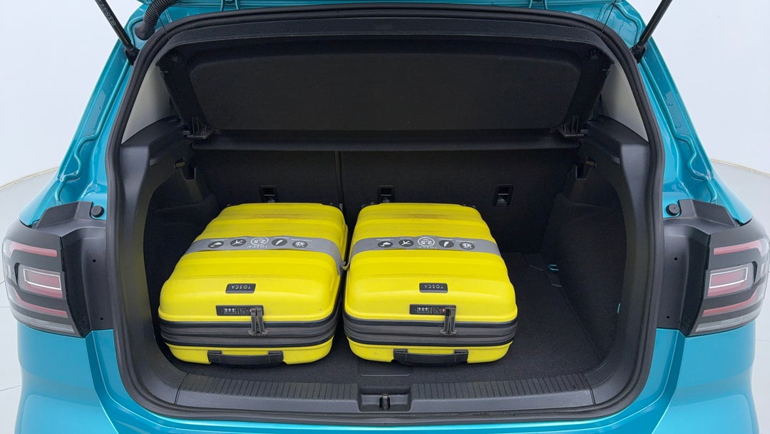 Boot Inside View with Luggage