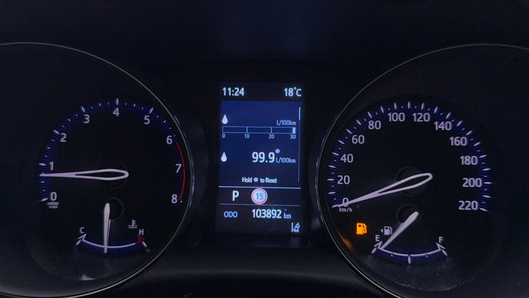 2021 Toyota C-HR Koba (2WD), Automatic, 103892 km, Odometer View