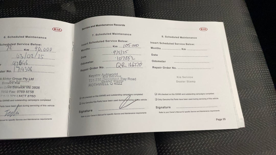 2019 Kia Sportage Si (fwd), Automatic, 108013 km, Service History