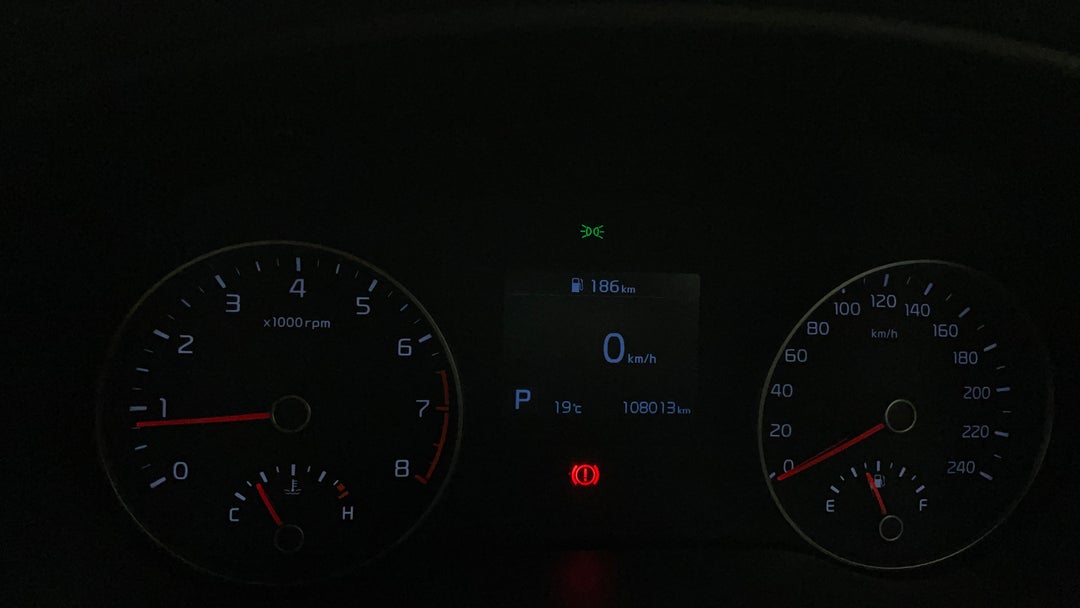 2019 Kia Sportage Si (fwd), Automatic, 108013 km, Odometer View