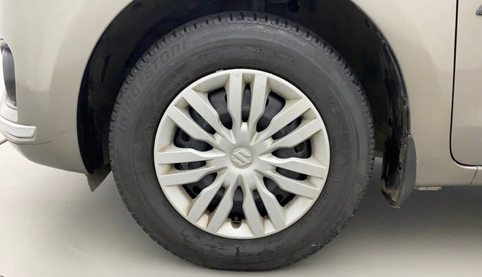 2017 Maruti Dzire VXI, Petrol, Manual, 34,678 km, Left Front Wheel