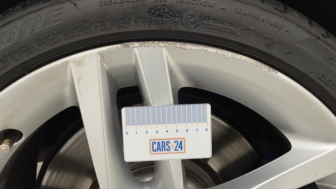 Wheels Rim Rear RHS Gutter Rash