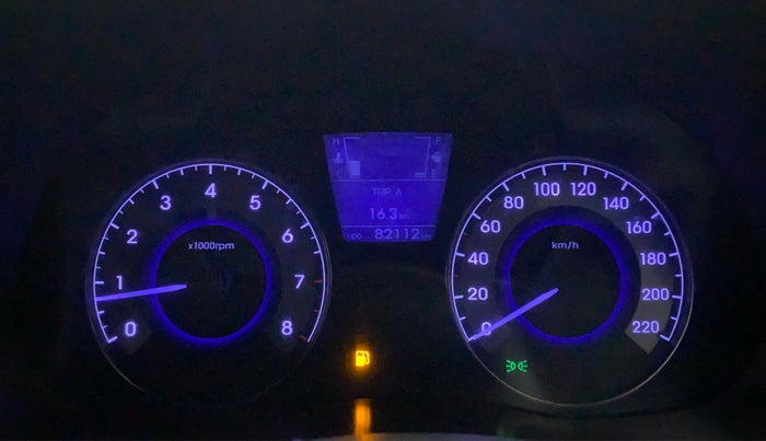 2013 Hyundai Verna FLUIDIC 1.6 VTVT SX, Petrol, Manual, 82,257 km, Odometer Image