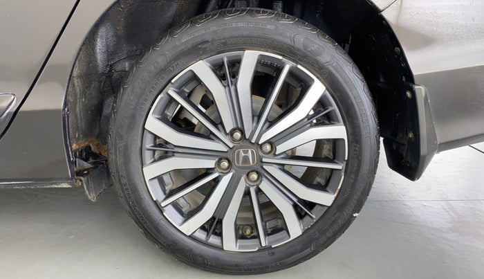 2017 Honda City ZX CVT, Petrol, Automatic, 75,452 km, Left Rear Wheel