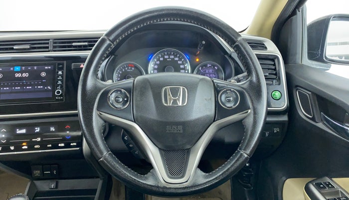 2017 Honda City ZX CVT, Petrol, Automatic, 75,452 km, Steering Wheel Close Up