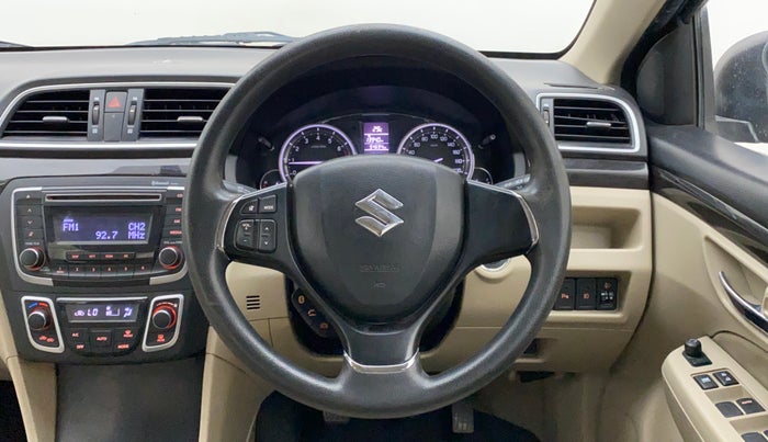 2015 Maruti Ciaz ZXI, Petrol, Manual, 54,694 km, Steering Wheel Close Up