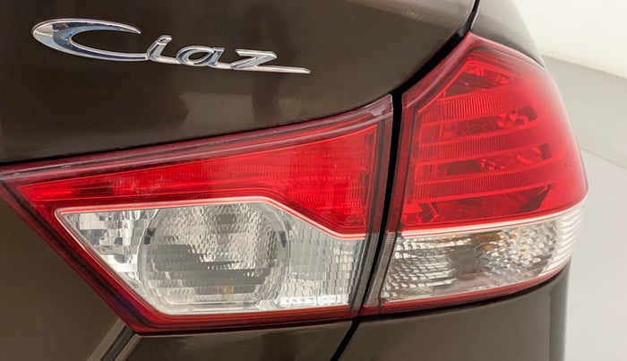 2015 Maruti Ciaz ZXI, Petrol, Manual, 54,694 km, Right tail light - Reverse gear light not functional