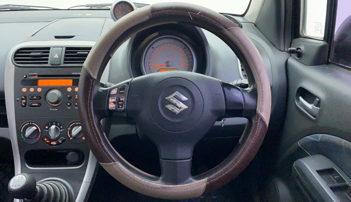 2011 Maruti Ritz ZXI, Petrol, Manual, 83,970 km, Steering Wheel Close Up
