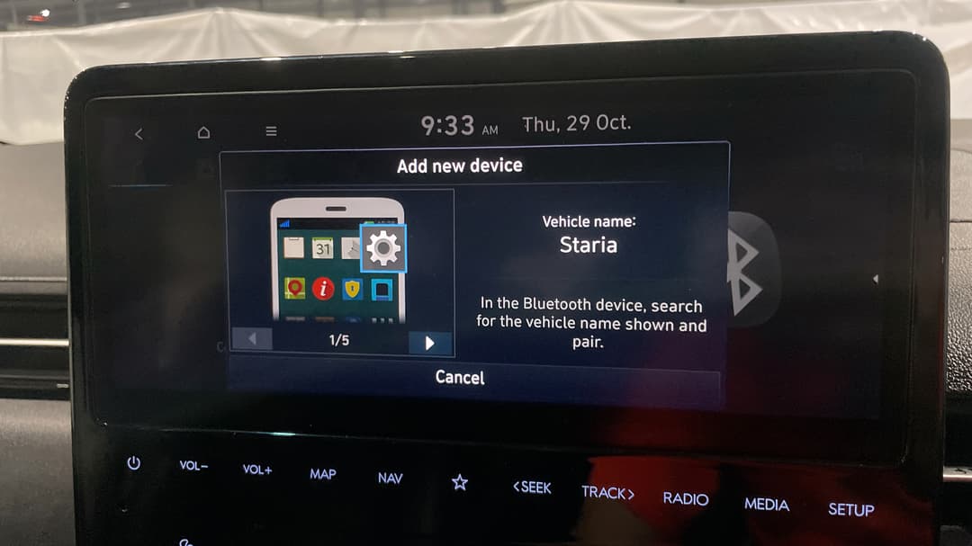 2021 Hyundai Staria Highlander, Automatic, 95607 km, Android/Apple Car Play