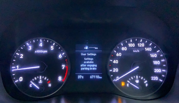 2018 Hyundai Verna 1.6 VTVT SX O, Petrol, Manual, 67,110 km, Odometer Image