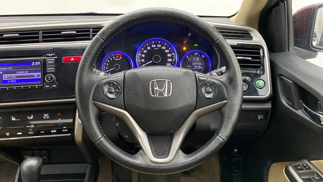 Steering Wheel Close Up