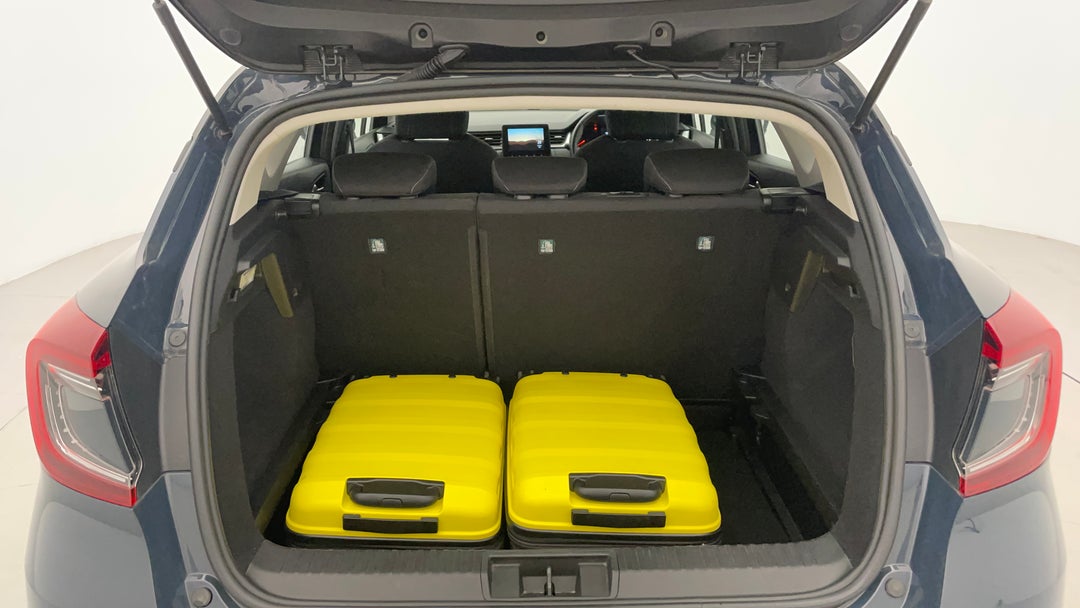 Boot Inside View with Luggage