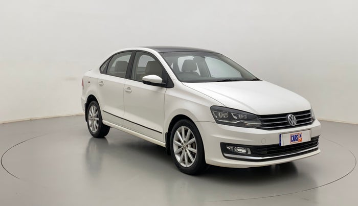2017 Volkswagen Vento HIGHLINE 1.2 TSI AT, Petrol, Automatic, 30,530 km, Right Front Diagonal