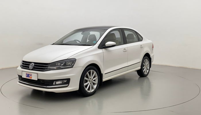 2017 Volkswagen Vento HIGHLINE 1.2 TSI AT, Petrol, Automatic, 30,530 km, Left Front Diagonal