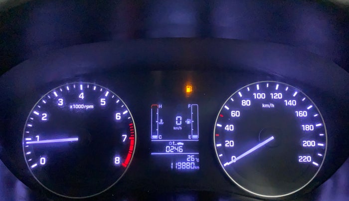 2015 Hyundai Elite i20 SPORTZ 1.2, Petrol, Manual, 1,19,879 km, Odometer Image