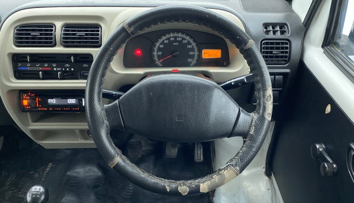 2018 Maruti Eeco 5 STR WITH AC PLUSHTR, Petrol, Manual, 90,177 km, Steering Wheel Close Up