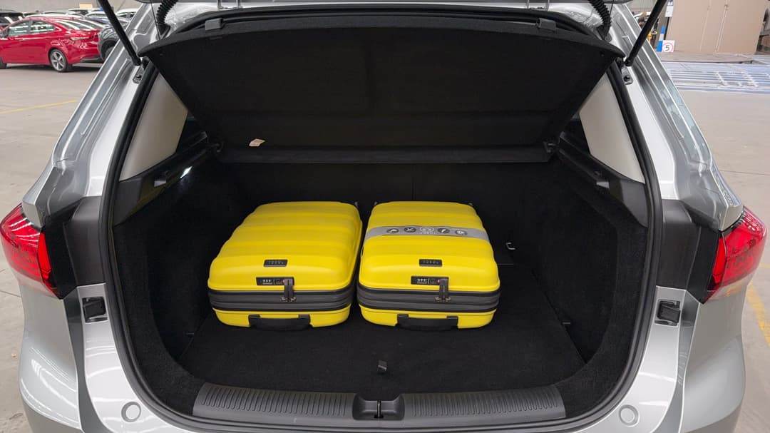 2025 MG ZS Essence, Automatic, 13807 km, Boot Inside View with Luggage