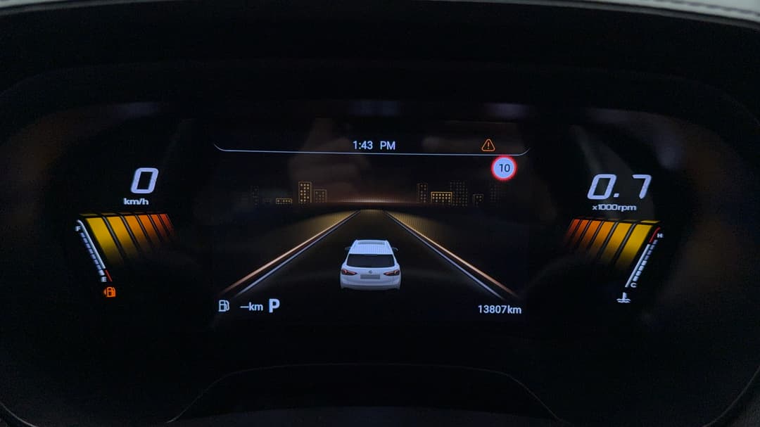 2025 MG ZS Essence, Automatic, 13807 km, Odometer View