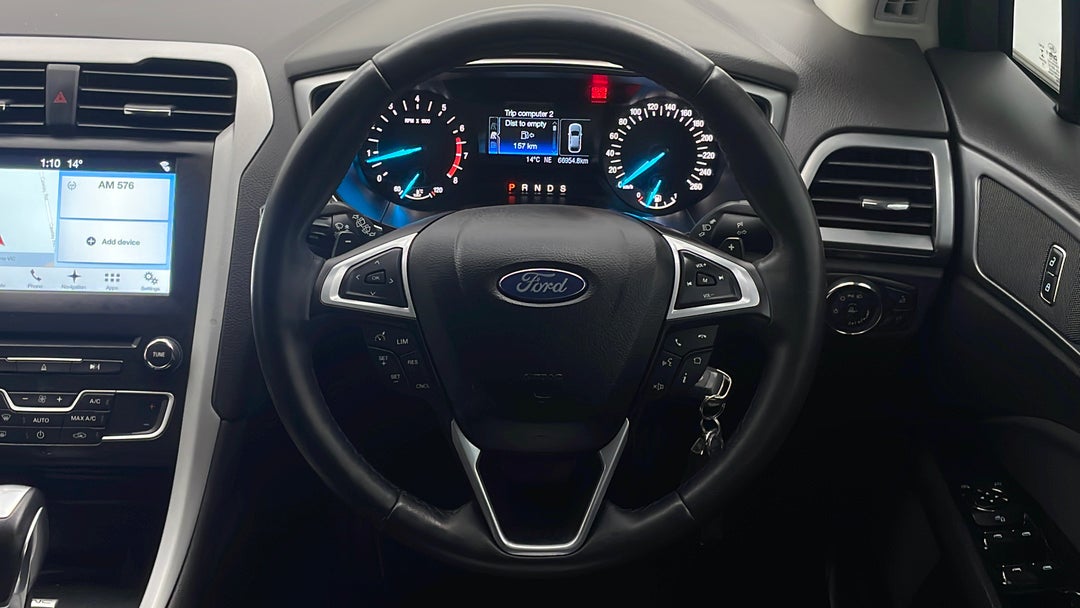 Steering Wheel Close-up