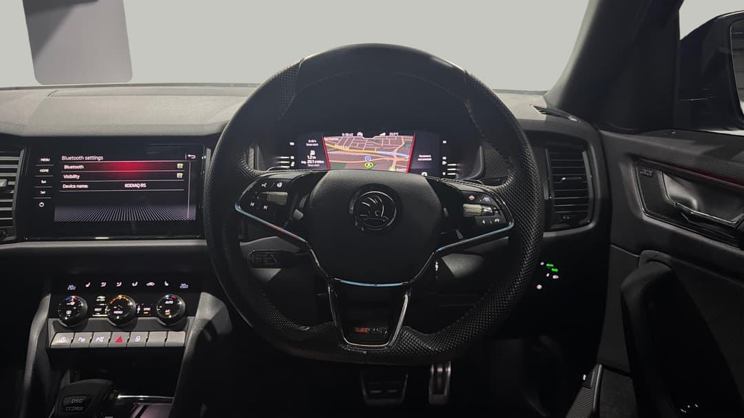 2020 SKODA Kodiaq 176 Tdi Rs (4x4), Automatic, 82772 km, Steering Wheel Close-up