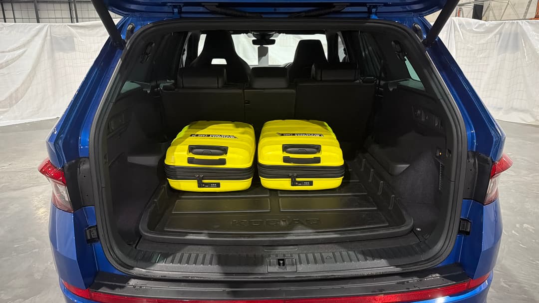 2020 SKODA Kodiaq 176 Tdi Rs (4x4), Automatic, 82772 km, Boot Inside View with Luggage