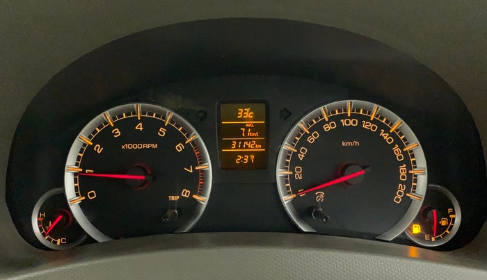 2016 Maruti Ertiga ZXI+, Petrol, Manual, 31,235 km, Odometer Image