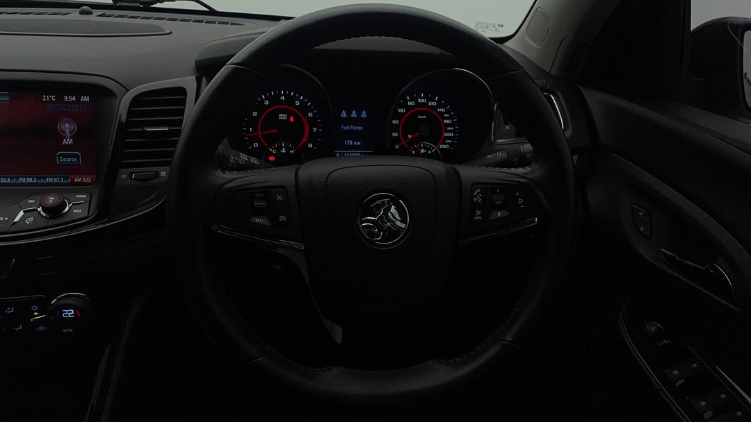 2016 Holden Commodore Sv6 Black Edition, Automatic, 141680 km, Steering Wheel Close-up