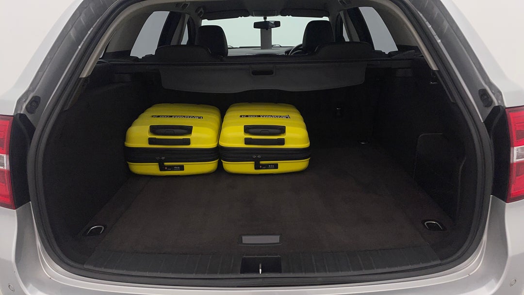 2016 Holden Commodore Sv6 Black Edition, Automatic, 141680 km, Boot Inside View with Luggage