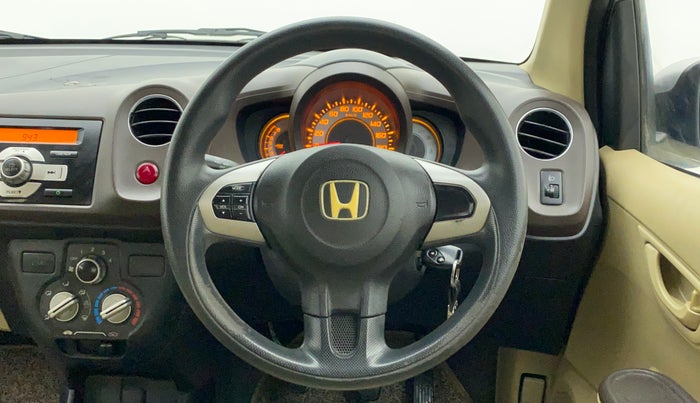 2012 Honda Brio S MT, Petrol, Manual, 94,455 km, Steering Wheel Close Up