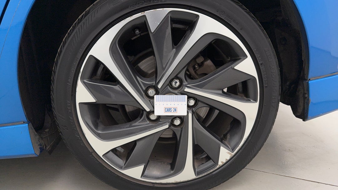 Wheels Rim Rear LHS Gutter Rash