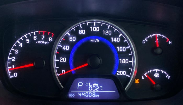 2018 Hyundai Grand i10 Magna 1.2 AT  VTVT, Petrol, Automatic, 44,200 km, Odometer Image