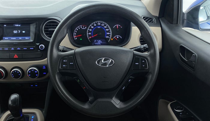 2018 Hyundai Grand i10 Magna 1.2 AT  VTVT, Petrol, Automatic, 44,200 km, Steering Wheel Close Up