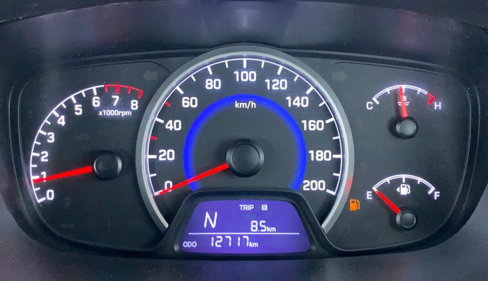 2017 Hyundai Grand i10 SPORTZ (O) 1.2 AT VTVT, Petrol, Automatic, 13,414 km, Odometer Image